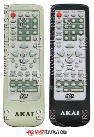Купить пульт akai jx-2055ab, jx-2055a для плееров dvd и blu-ray