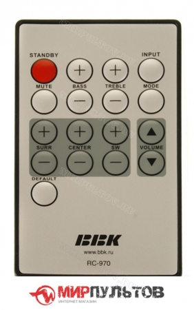 Купить пульт bbk ma-970s, rc-970 для акустики и колонок