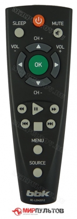 Купить пульт bbk rc-lem2012 для телевизоров