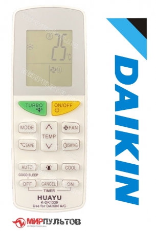 Купить пульт для кондиционера daikin универсальный k-dk1339 для кондиционеров
