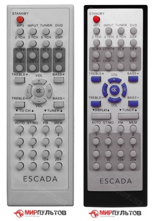 Купить пульт escada es-as521a, es-as520a для акустики и колонок