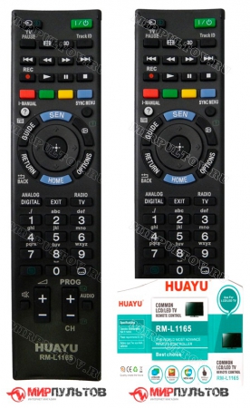 Купить пульт универсальный huayu sony rm-l1165 универсальные huayu - по брендам