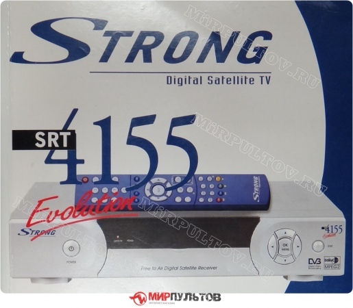 Купить пульт strong srt-4155, srt-4405 для спутниковых ресиверов, тарелок