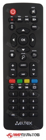Купить пульт eltex nv-100, nv-102, nv-300, nv-310, nv-501 для приставок ip tv