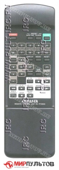 Пульт AIWA RC-TFX600