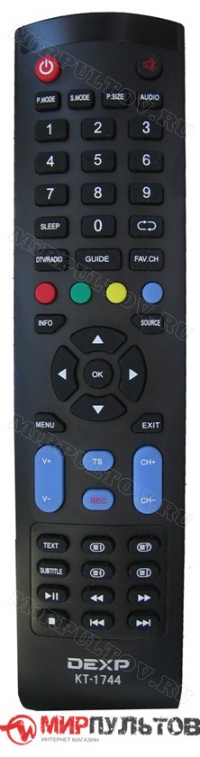 Купить пульт dexp kt-1744, f40d7100m для телевизоров