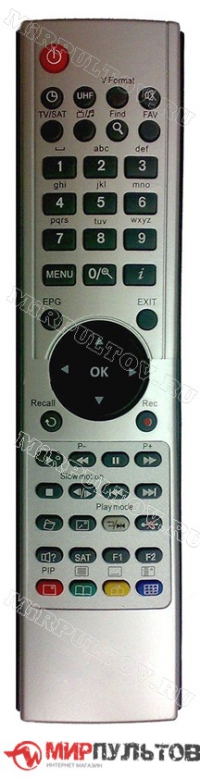 Пульт OPTICUM 9500 HD PVR 2CI 2CX E