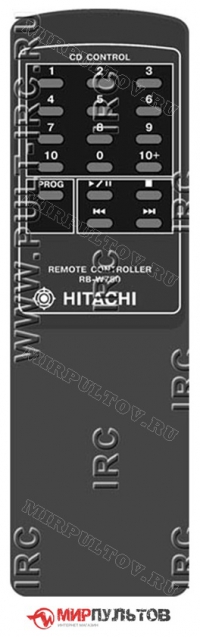 Пульт HITACHI RB-W750