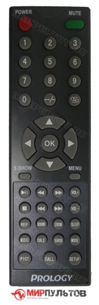 Пульт PROLOGY HDTV-705XSC, HDTV-810XSC