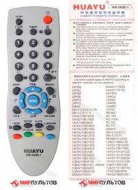 Пульт универсальный Huayu Sanyo RM-580B-1