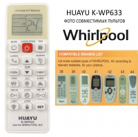 Купить пульт для кондиционера whirlpool универсальный k-wp633 для кондиционеров